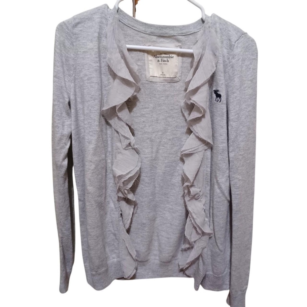 Abercrombie & Fitch Women's Grey Cardigan